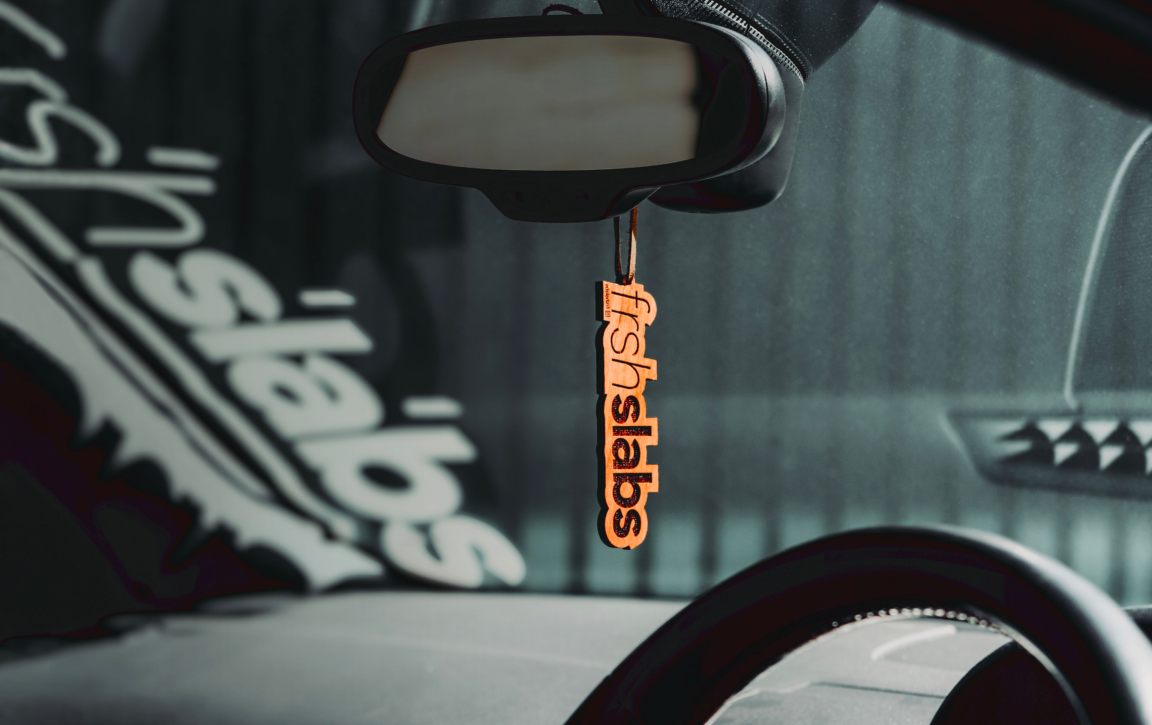 Personalised Custom Car Air Freshener With Your Car's photo