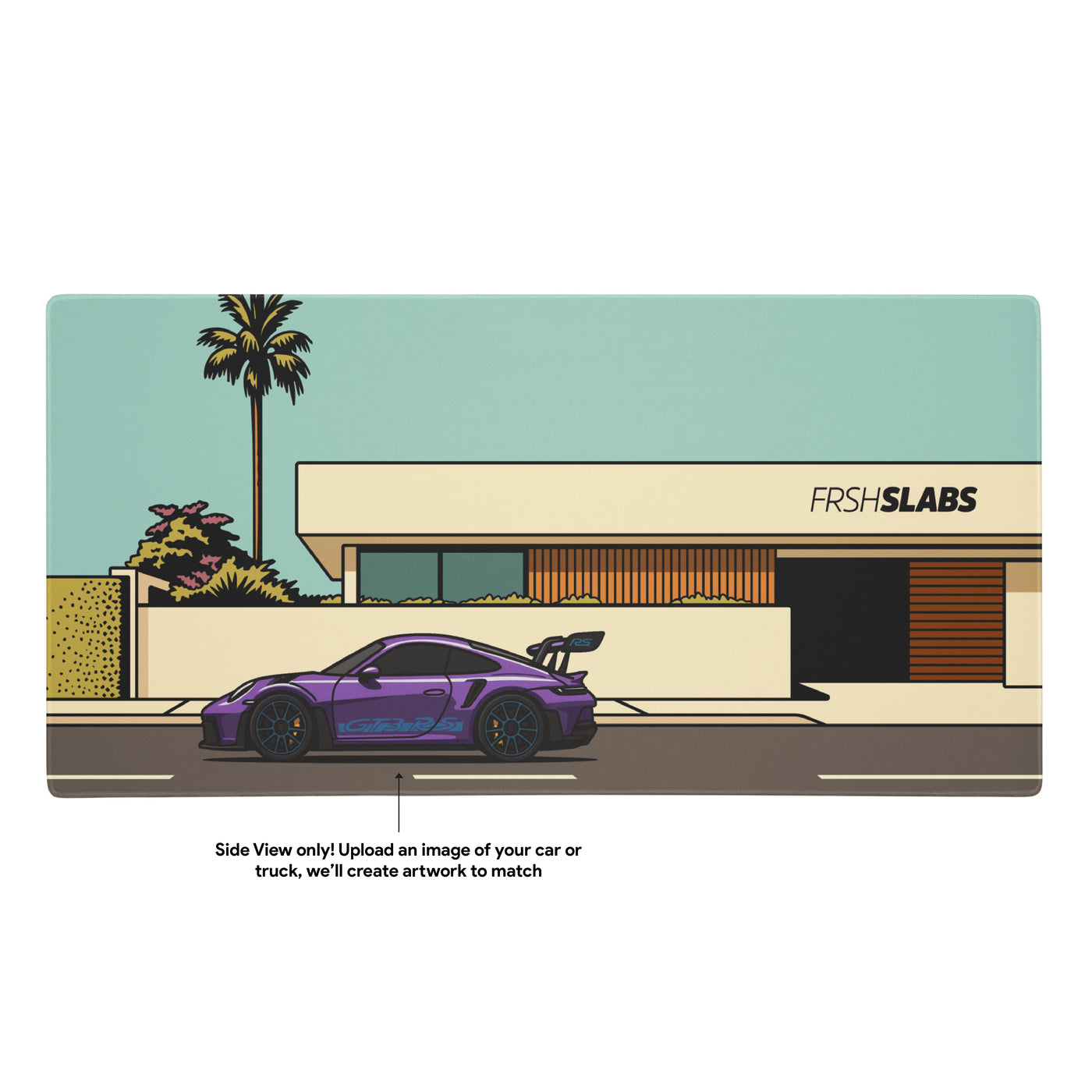 Your Car Gaming Pad - Tropical